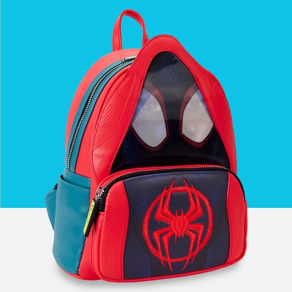NWT Loungefly Marvel Miles Morales Spider-Man across the spider verse backpack